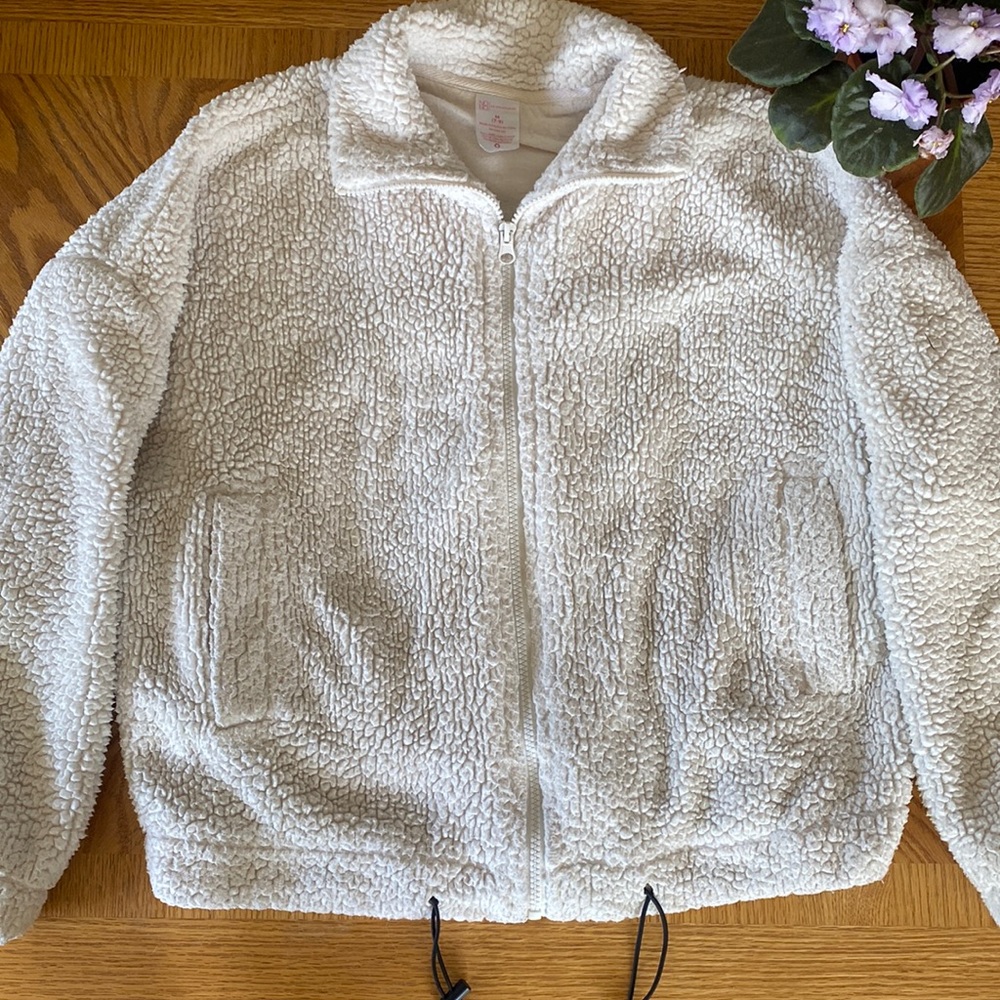 No Boundaries Sherpa Zip-up Jacket